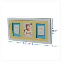 Baby Memory Prints BMP050 Üçlü Çerçeve (Beyaz)