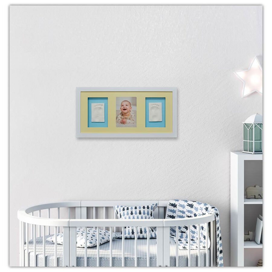 Baby Memory Prints BMP050 Üçlü Çerçeve (Beyaz)