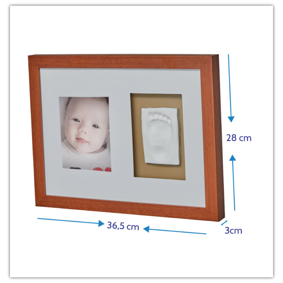 Baby Memory Prints BMP011 Ceviz Rengi Duvar Çerçevesi