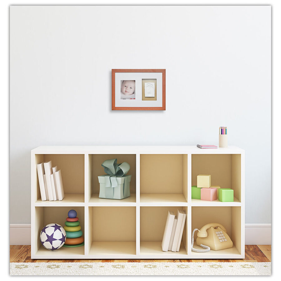 Baby Memory Prints BMP011 Ceviz Rengi Duvar Çerçevesi