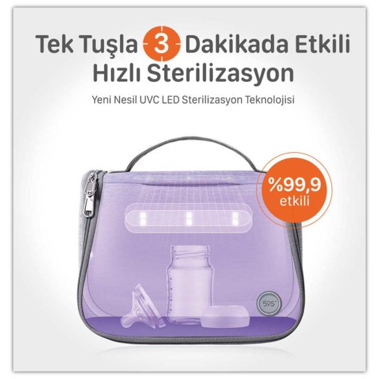 59S P11 UVC LED Sterilizasyon Çantası