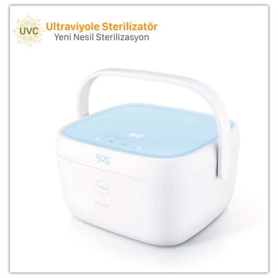 59S T5 UVC LED Sterilizasyon Kutusu