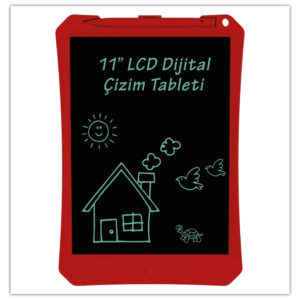 11" Kırmızı LCD Dijital Çizim Tableti
