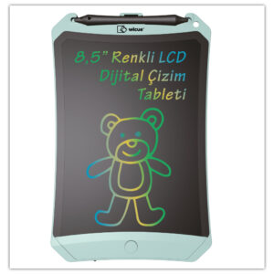Xiaomi Wicue 8.5” Mıknatıslı LCD Dijital Renkli Çizim Tableti – Yeşil