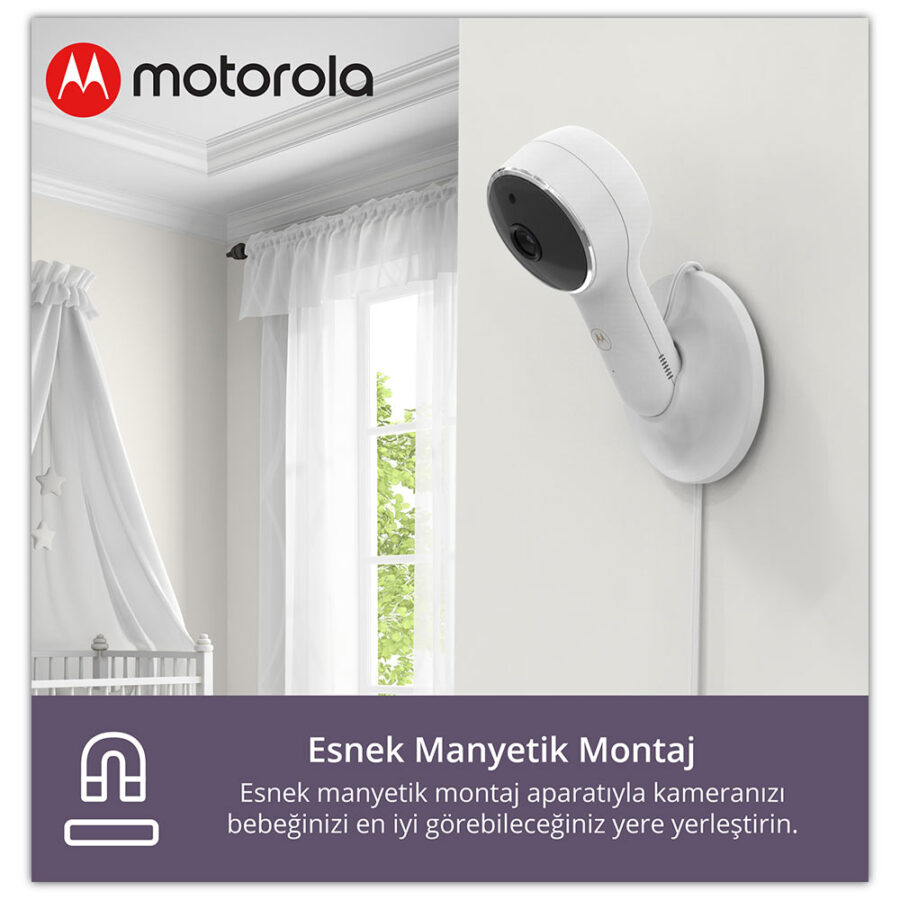 Motorola VM65 Connect 1080p Wi-Fi Video Bebek Kamerası