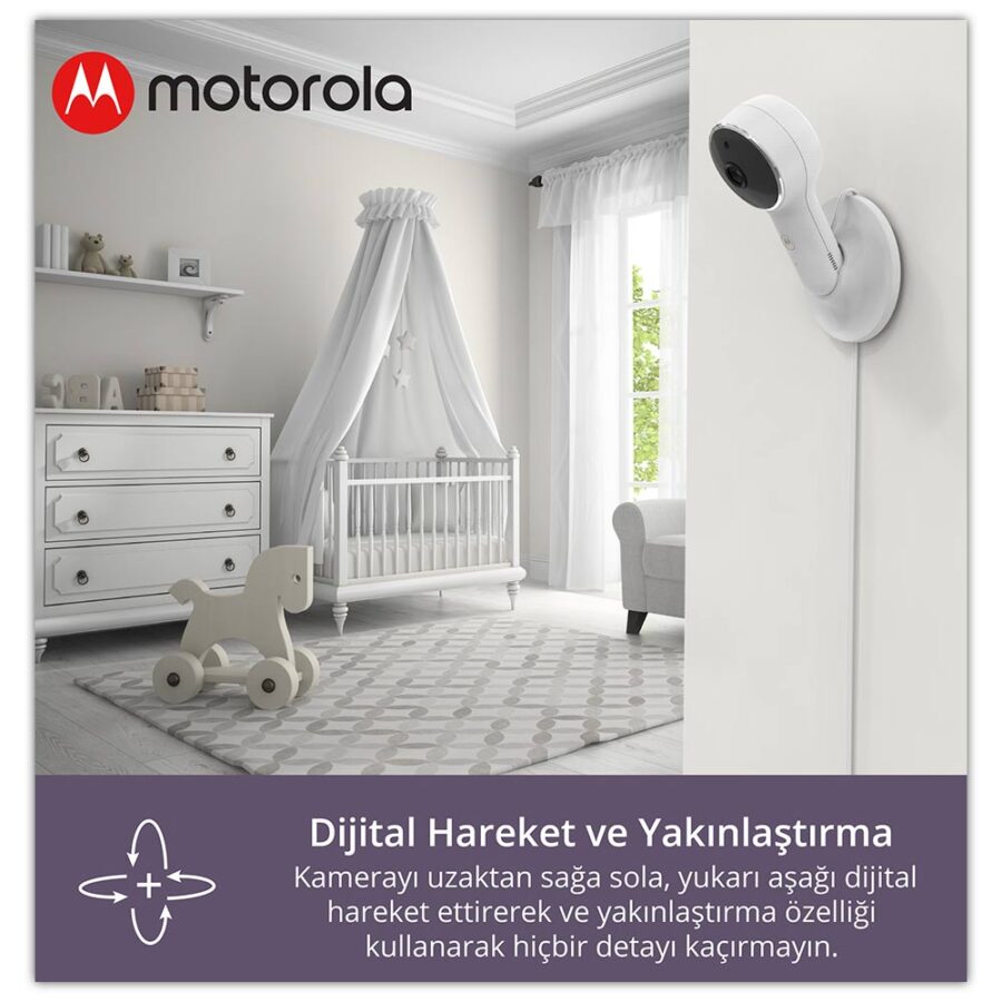Motorola VM65 Connect 1080p Wi-Fi Video Bebek Kamerası