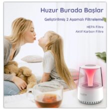 Hubble Pure Hava Temizleyici + Gece Lambası ve BT Hoparlör