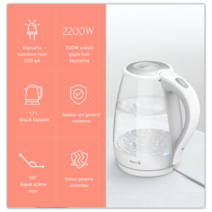 Deerma DEM-SH30W Cam Kettle